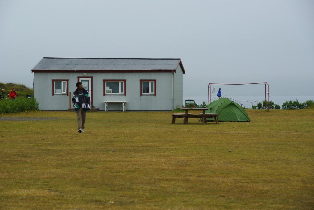 Bâtiment commun du camping de Djupigovur - Islande
