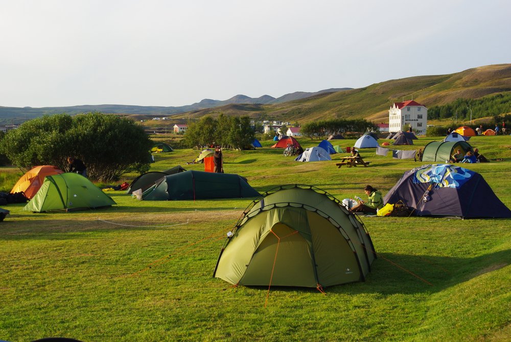 Camping de Myvatn - Islande