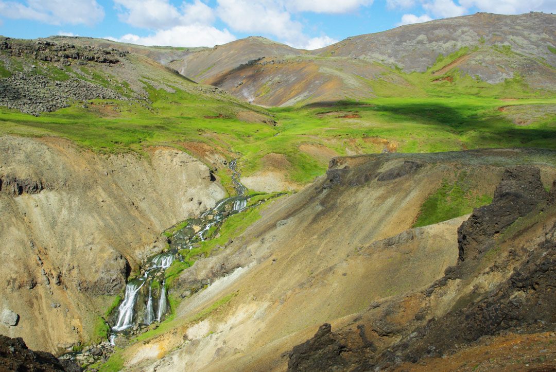 randonnée zone géothermique de Hveragerði - Islande