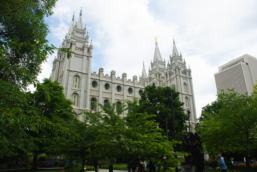 Le temple mormon de Salt Lake City