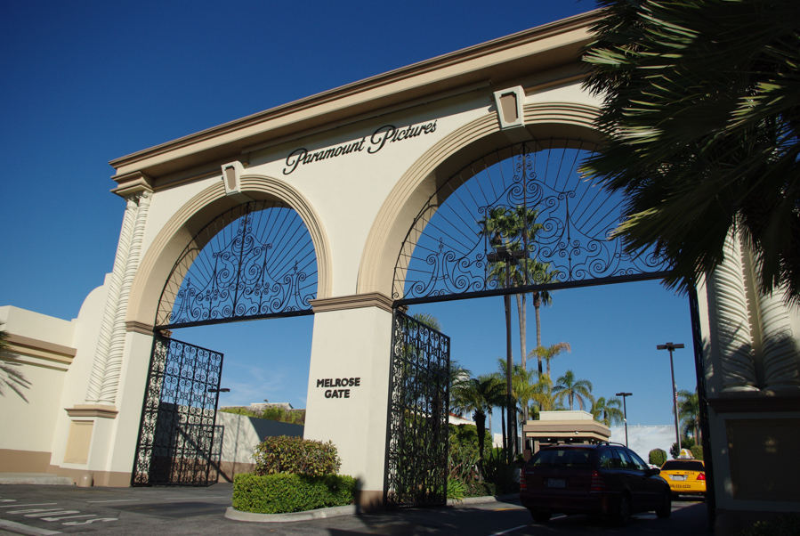 entrée principale des studios Paramount Pictures