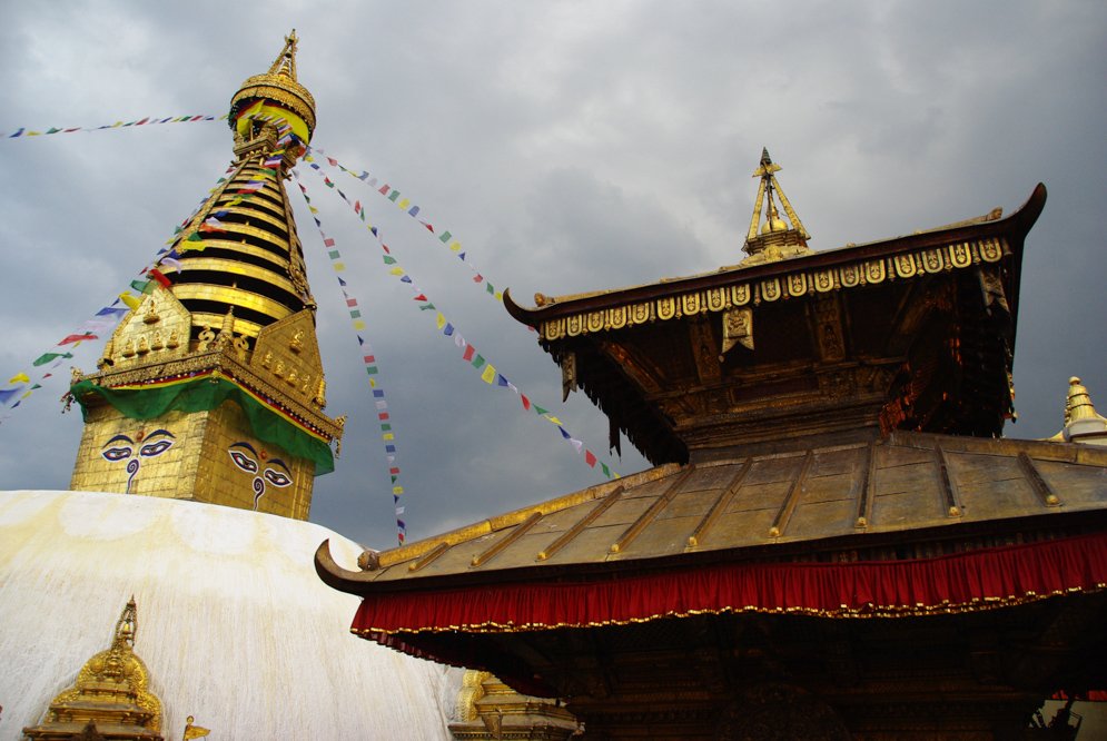 Stupa de Swayambunath à Katmandou