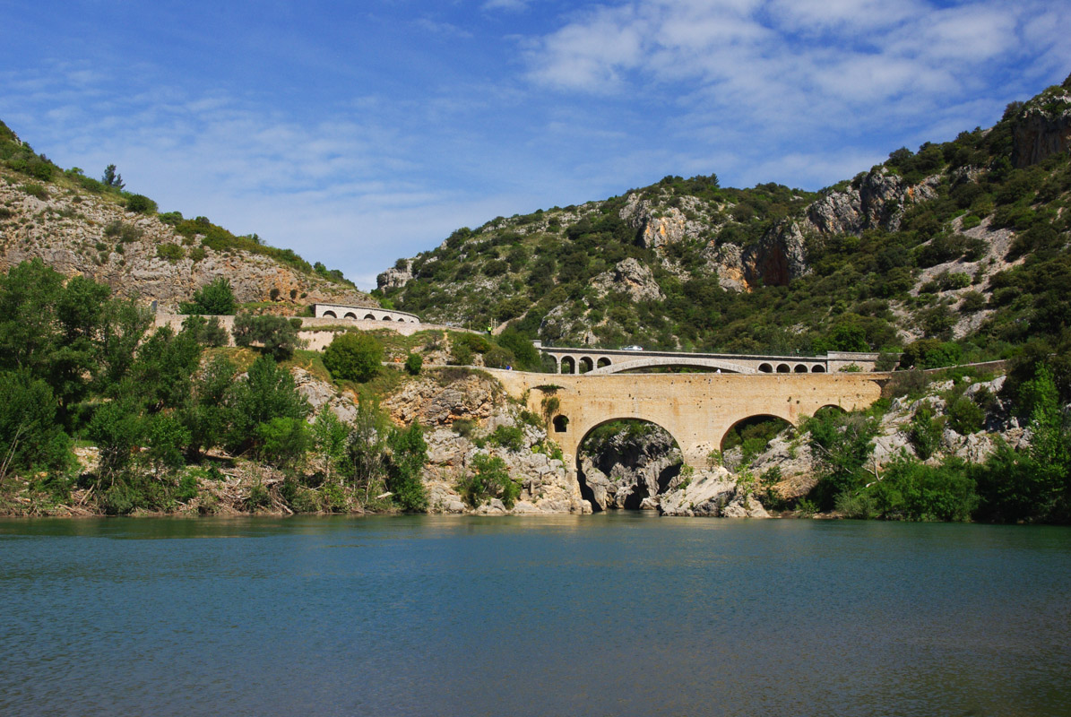 le pont du diable au dessus de Hérault