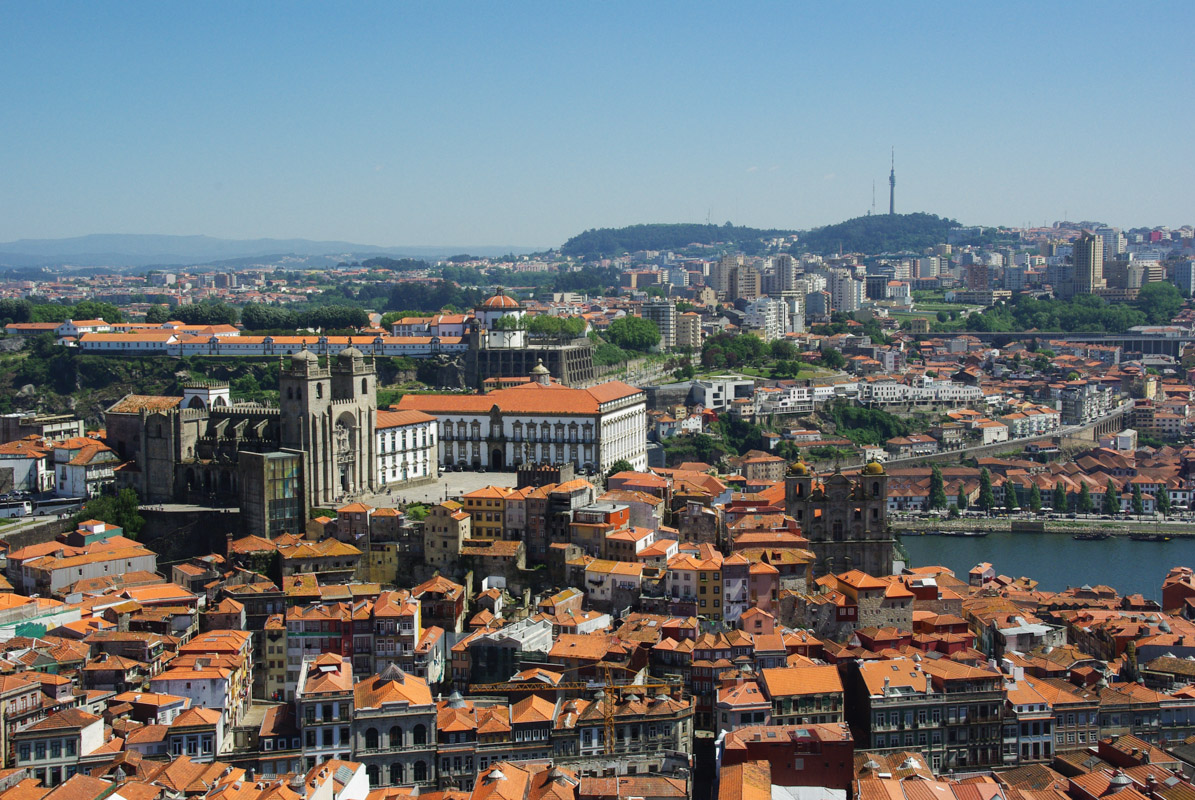Panorama sur Porto depuis la Torre Dos clerigos