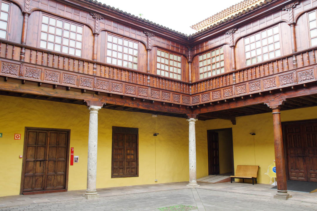 Cour du musée de l'Histoire de Tenerife