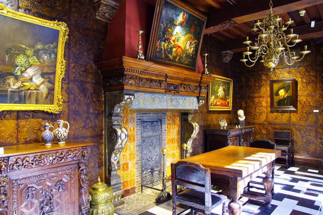 intérieur de la Maison de Rubens - Anvers