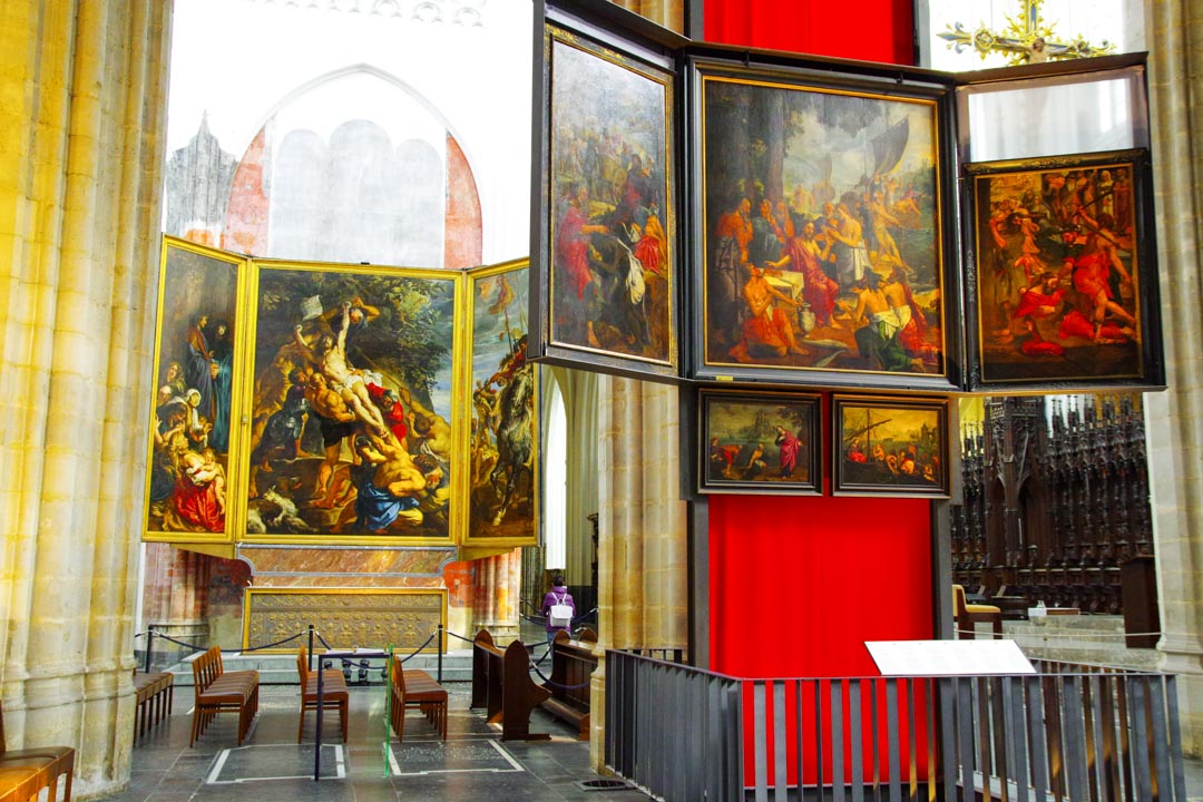 Collections de tableau - Cathédrale Notre Dame d'Anvers