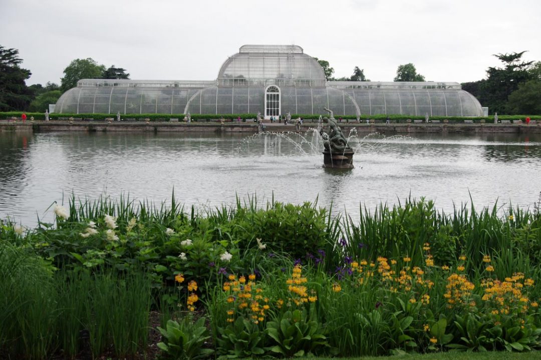 la grande serre du jardin botanique de Kew Gardens