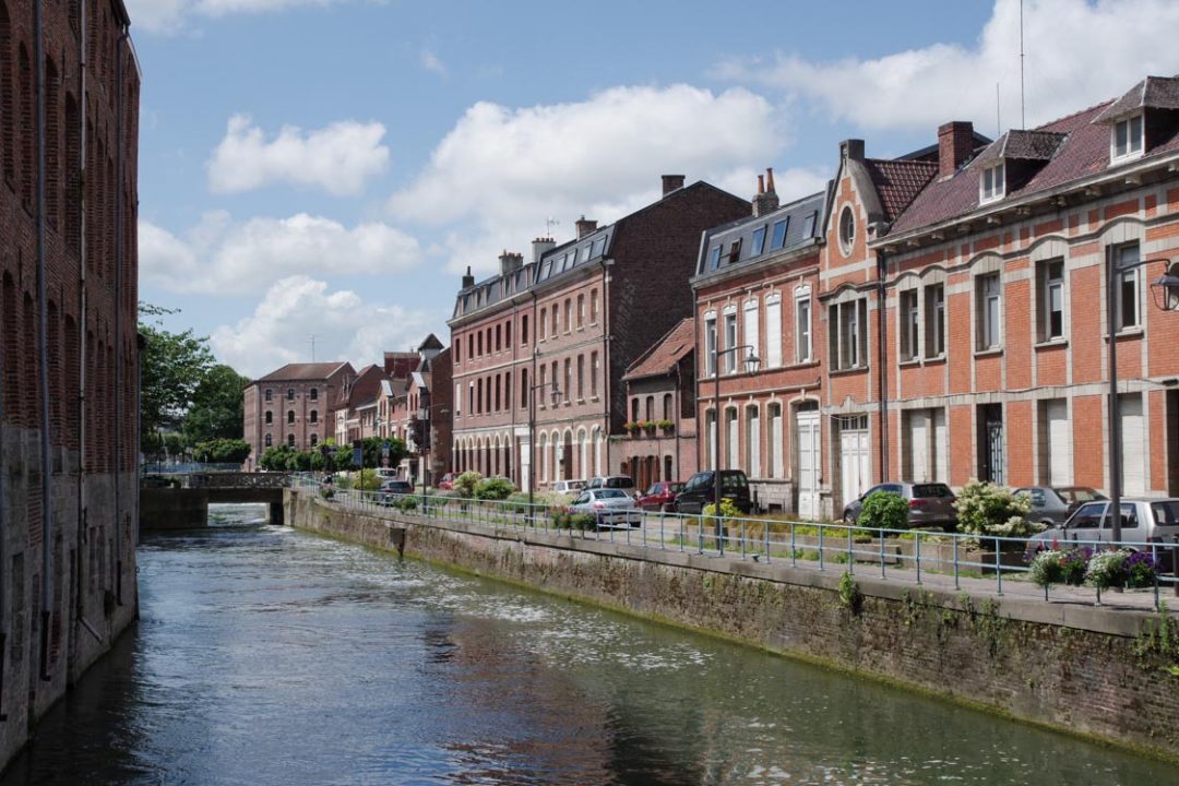Le canal de la Scarpe - Douai
