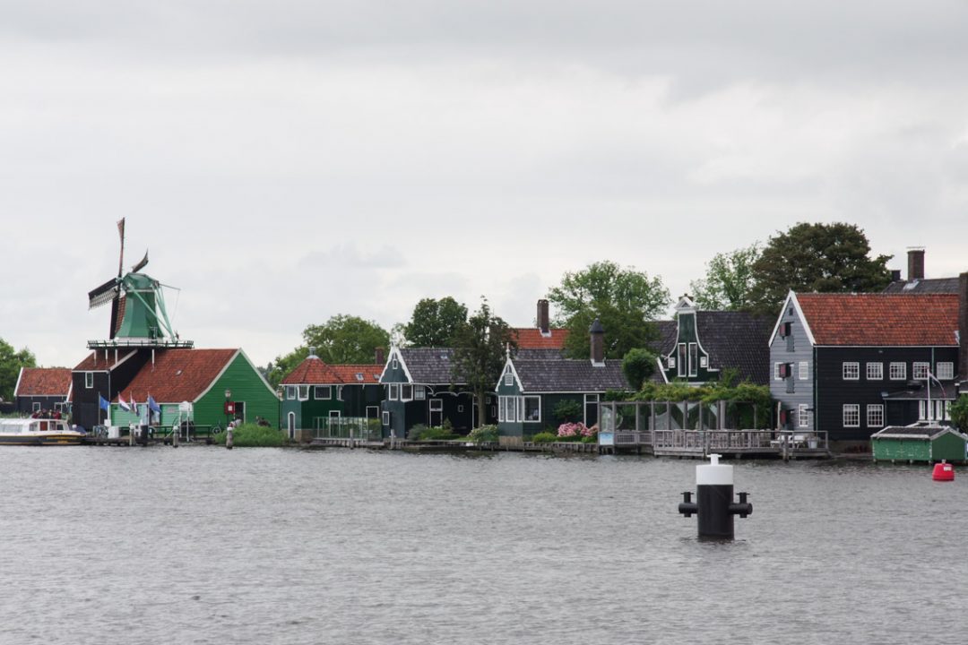 les moulins de Zaanse Schans aux Pays-Bas