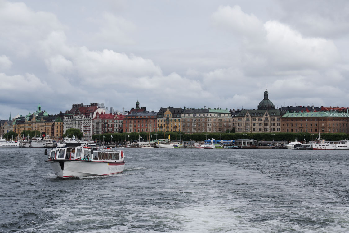 Excursion en bateau à Stockholm