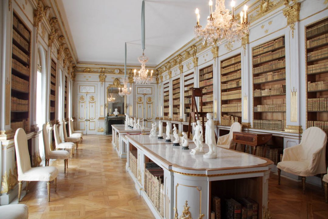 Bibliothèque du chateau de Drottningholm