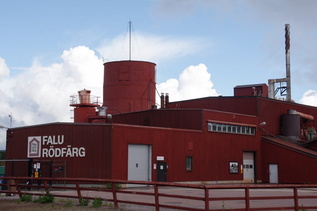 usine falu rodfarg de Falun