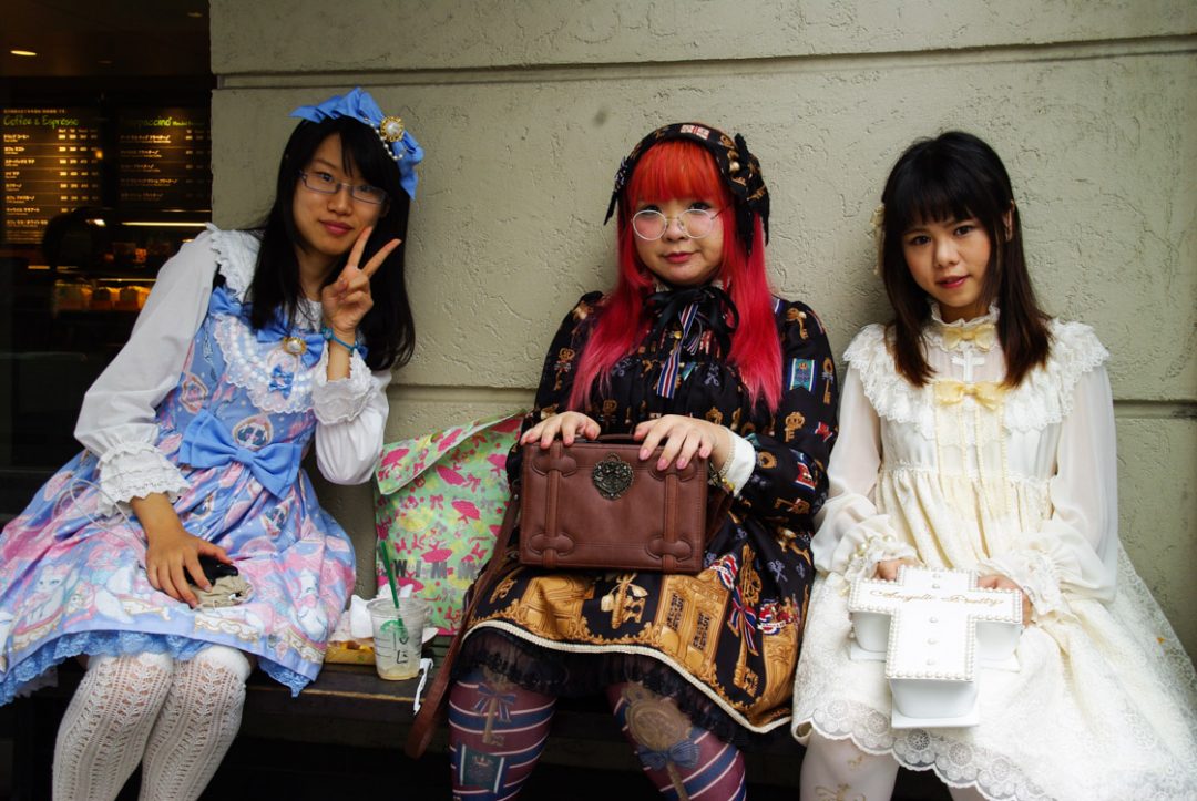 adolescentes japonaises à Harajukui