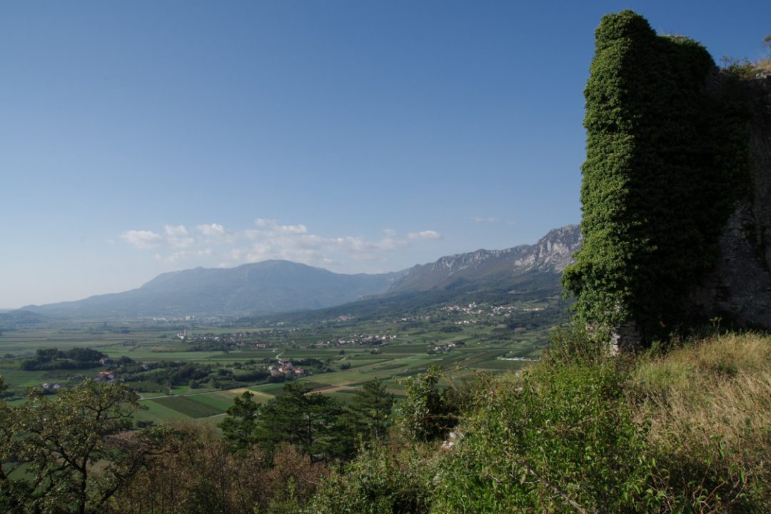 Panorama sur la vallée de Vipava