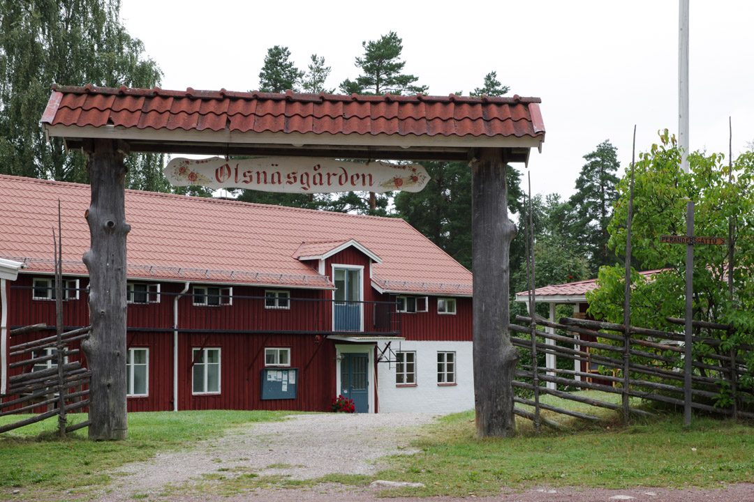 Olsnäsgården - hébergement au bord du lac de Siljan