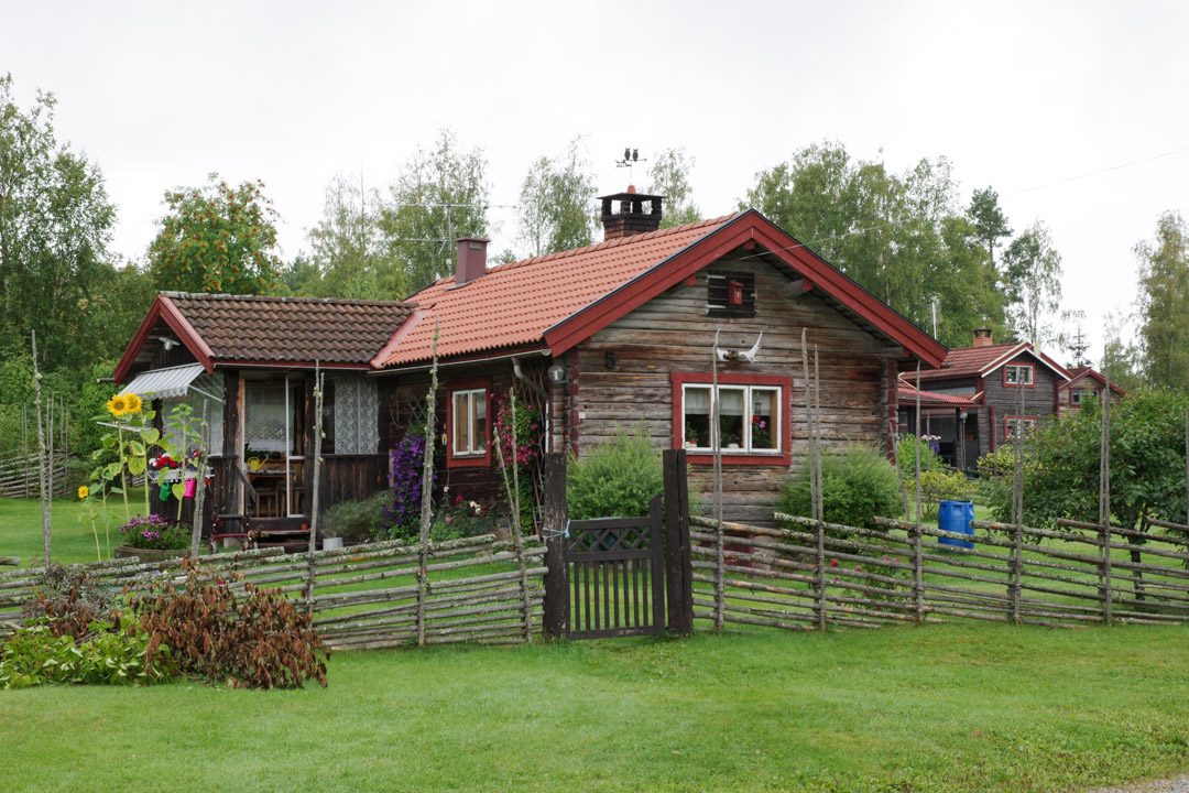 maison suédoise en Dalécarlie