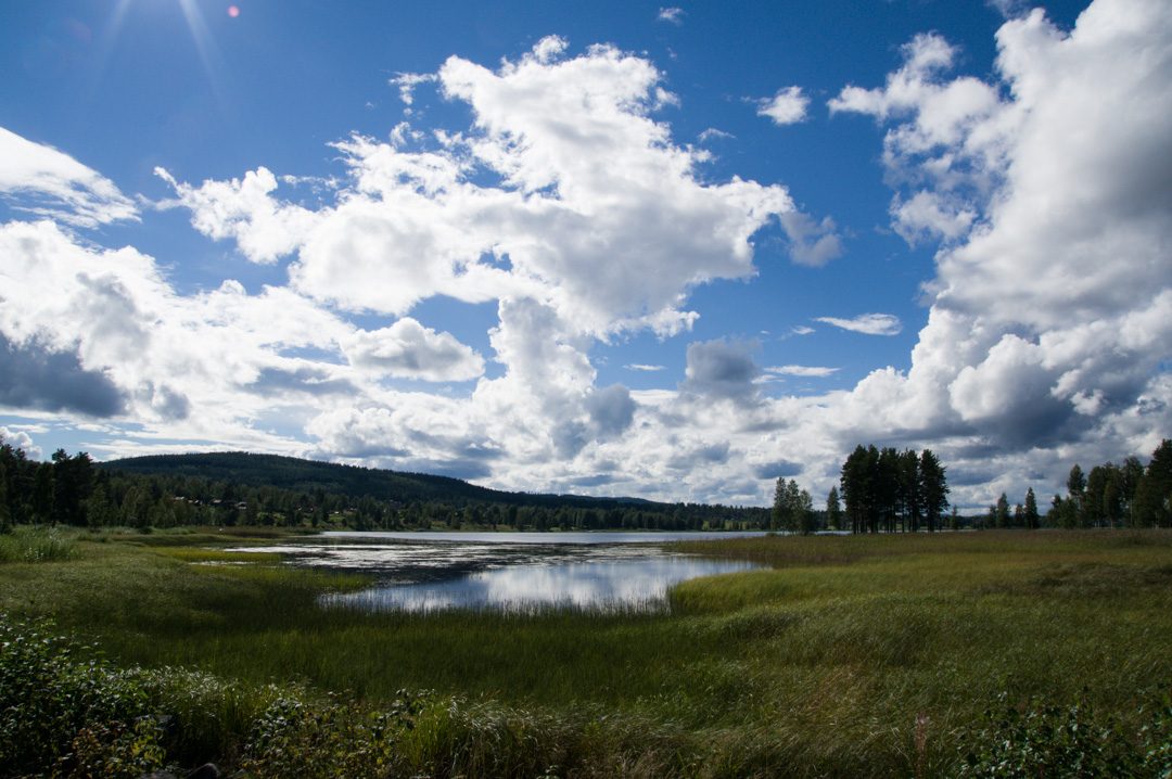 Lac de Siljan - côté Alviken - Suède