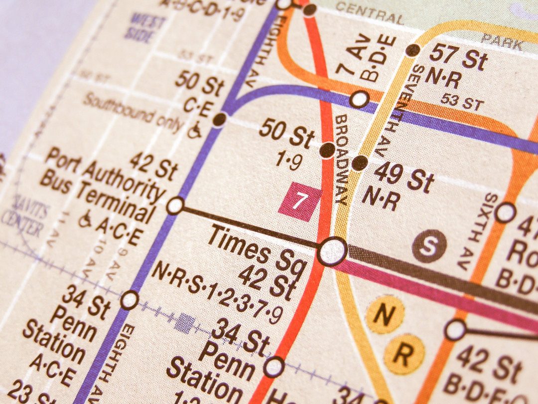 Plan du métro de New York