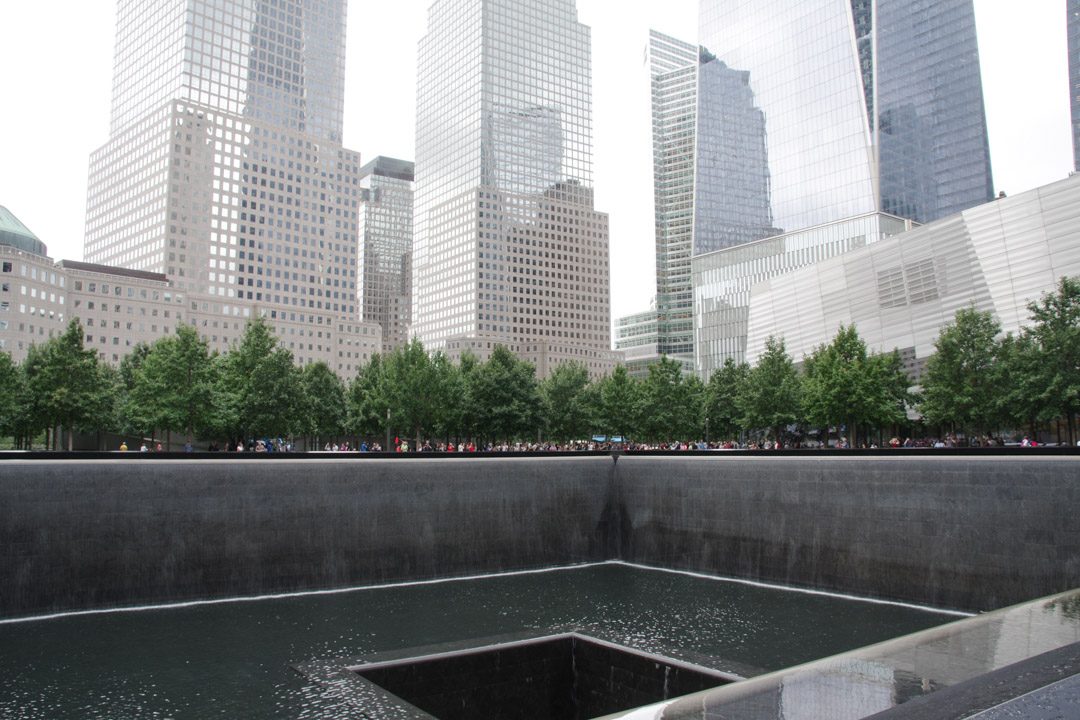 Les fontaines du memorial du 9/11 - New York
