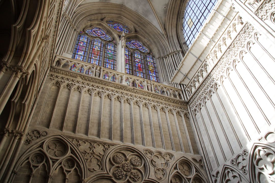 intérieur de la cathédrale de Bayeux