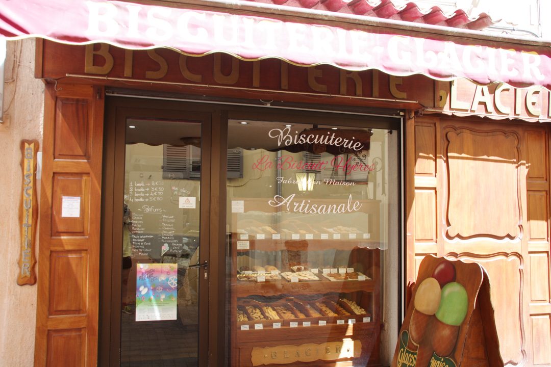boutique de biscuits artisanaux à Hyères