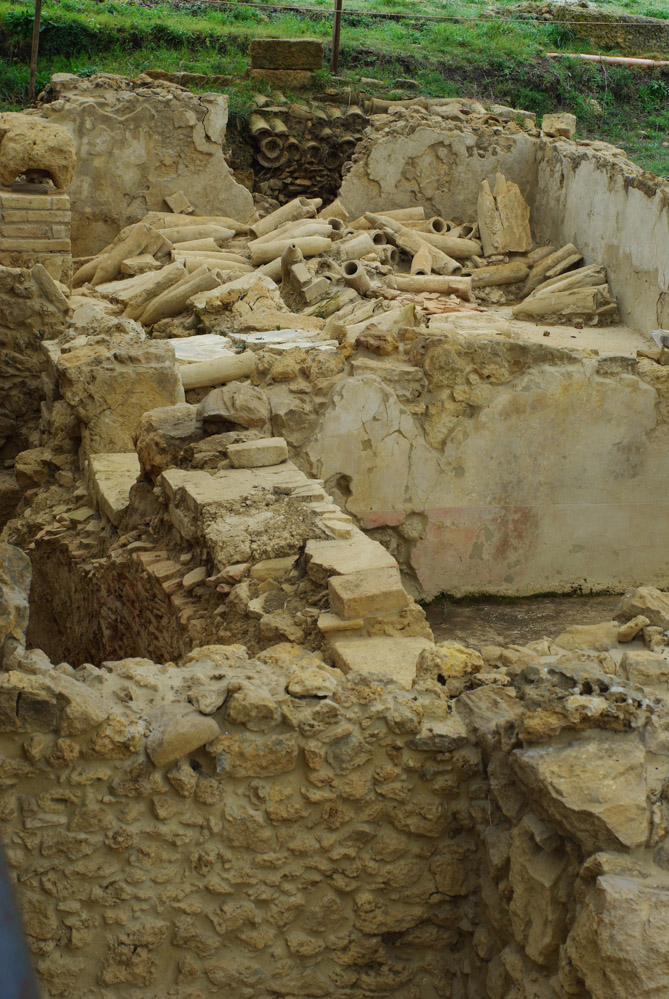 fouilles de Morgantina - Sicile