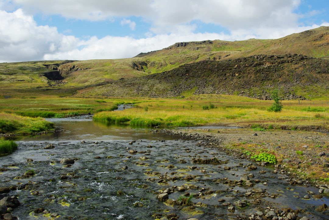 randonnée zone géothermique de Hveragerði - Islande