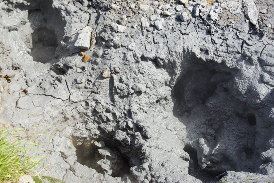 marmite de boue en ébullition - zone géothermique de Hveragerði