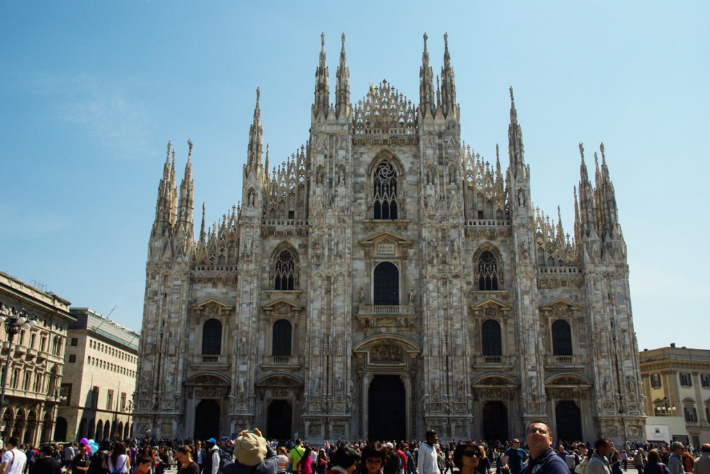 Façade du Duomo de Mila