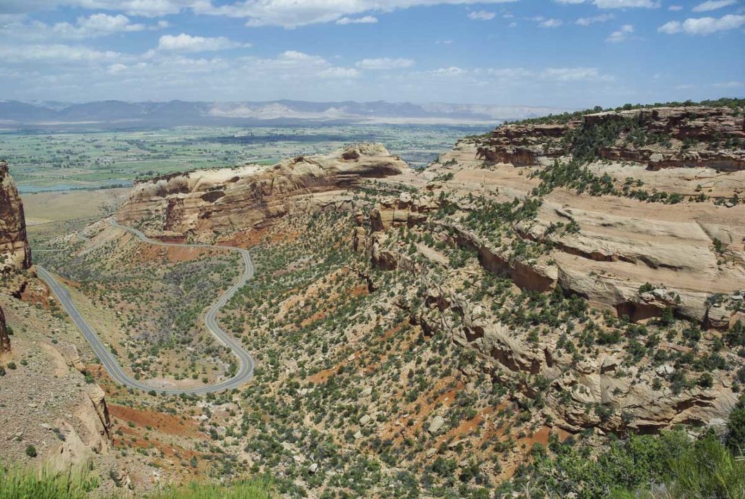 route du Colorado National Monument
