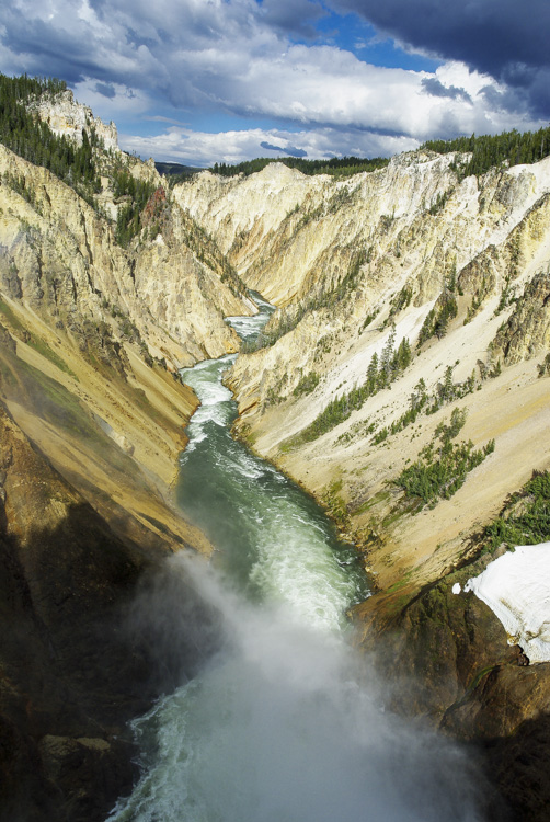 le grand canyon de Yellowstone