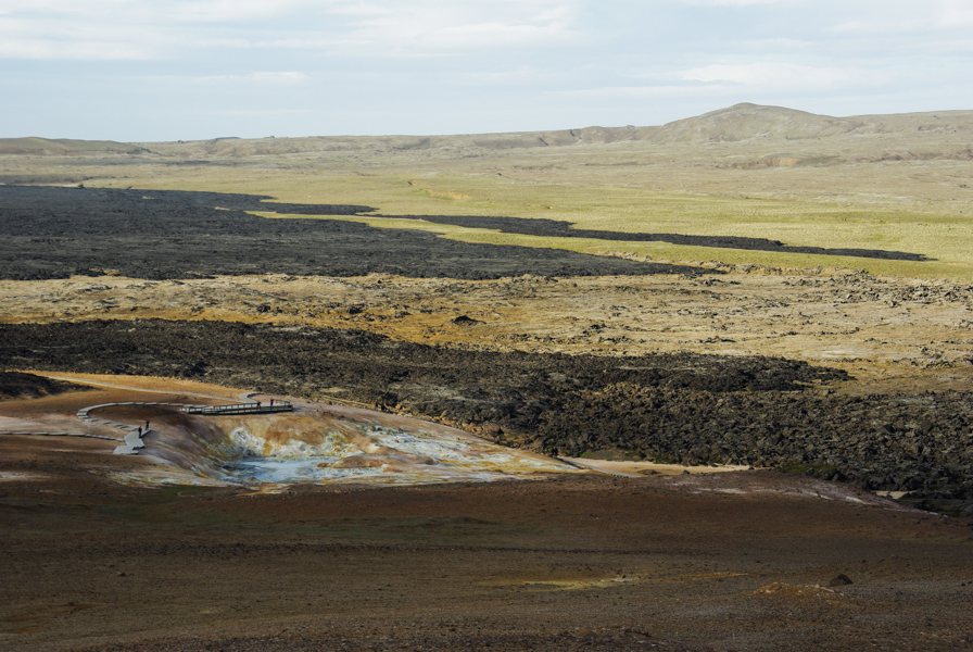 paysage volcanique en Islande