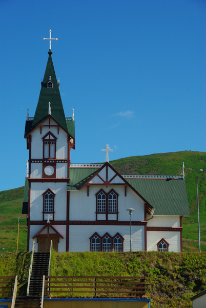l'église d'Husavik