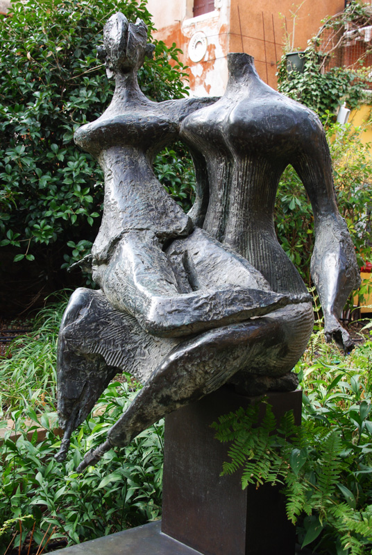 Jardin de sculpture de la collection Peggy Guggenheim à Venise