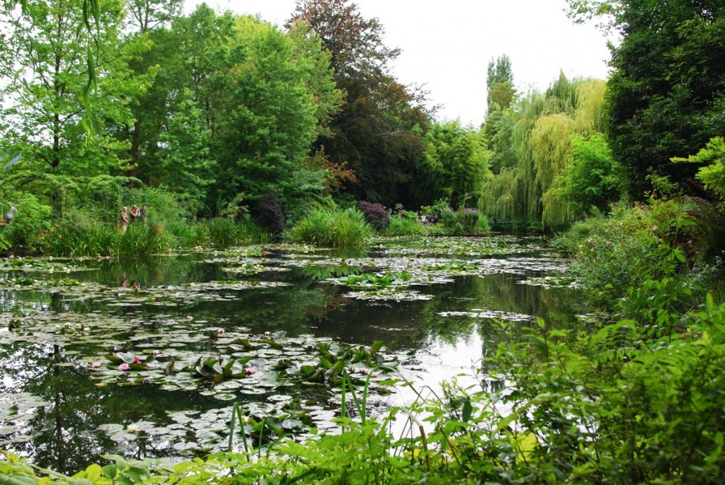 Jardin de Giverny : le bassin des nymphéas