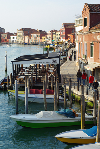 Balade dans l'île de Murano près de Venise