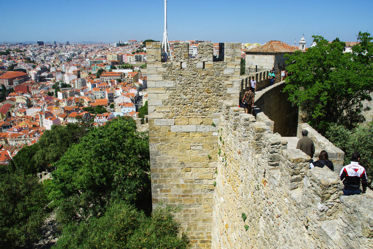 Castelo San Jorge à Lisbonne