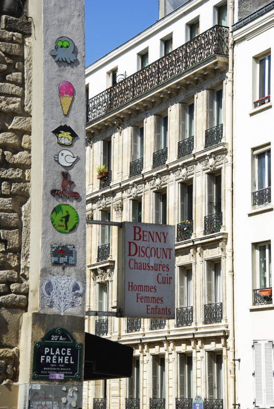 place Frehel -street art - Paris