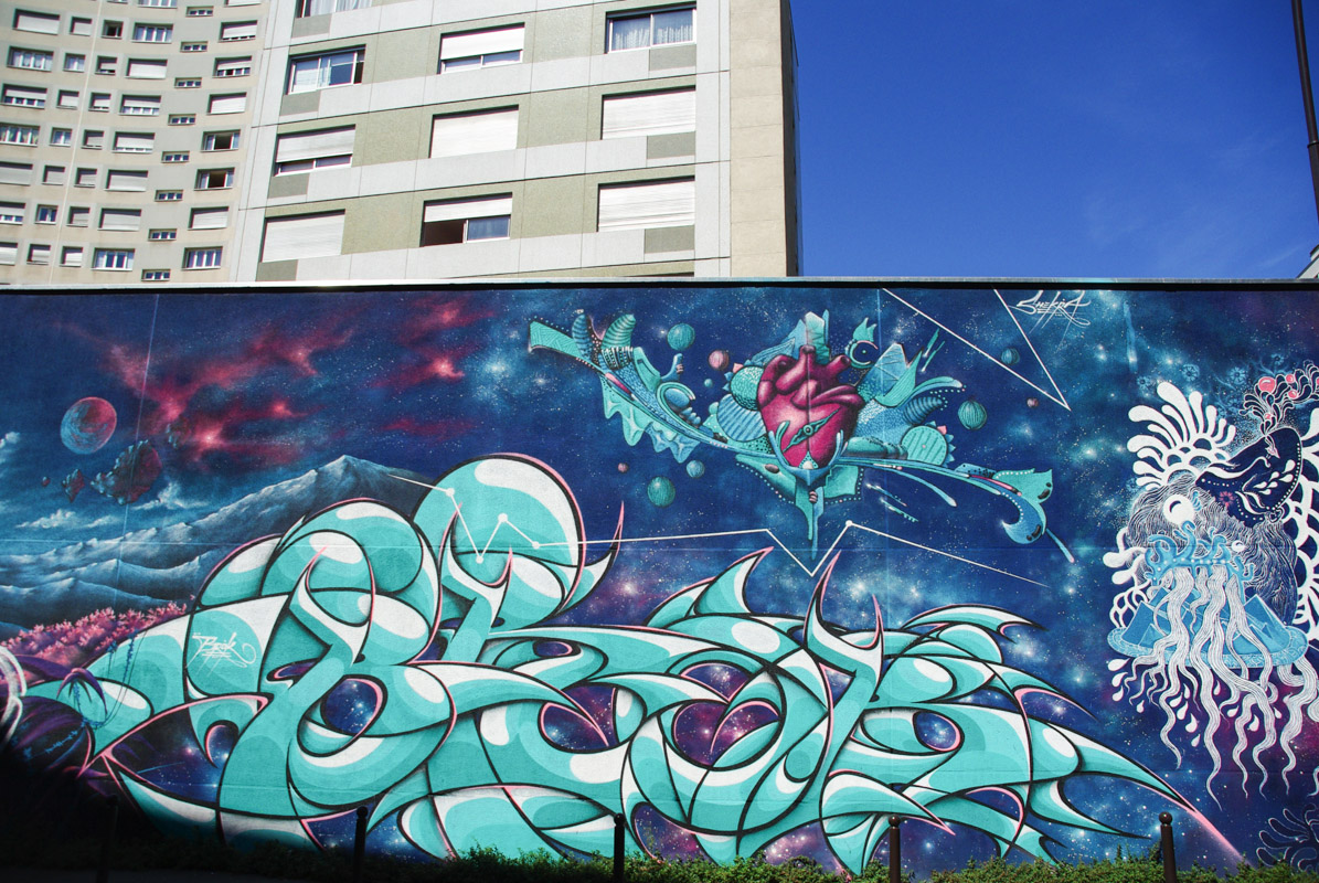 street art - rue des Maronites - Paris