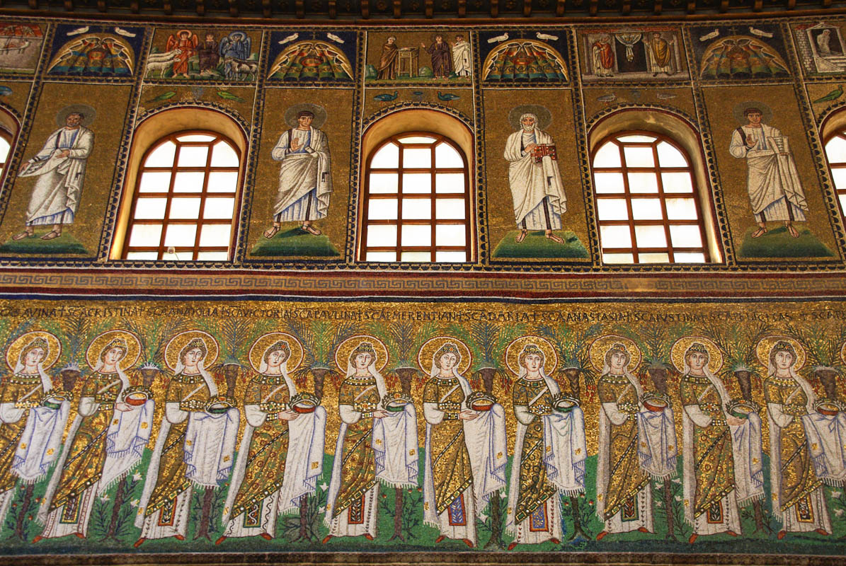 mosaique Basilique Saint Apollinare Nuovo - Ravenne