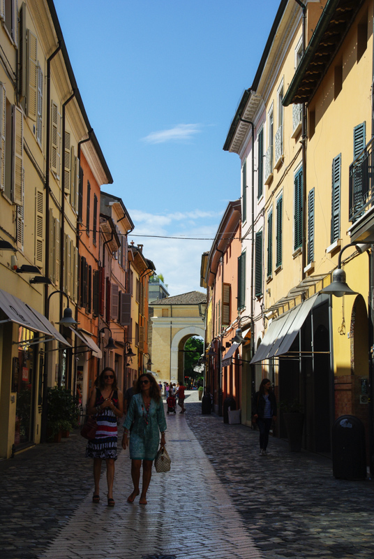 dans les rues de Ravenne