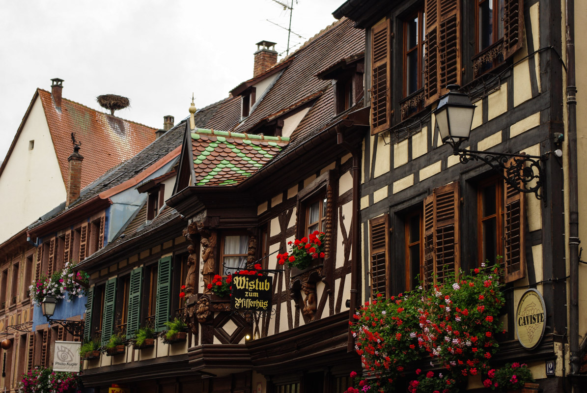 Les maisons à colombages de Kaysersberg en Alsace