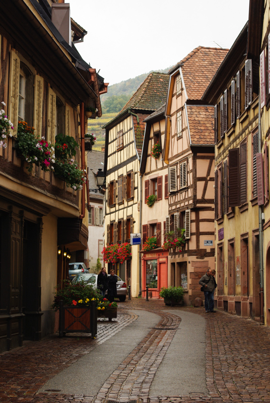 rue de Kaysersberg en Alsace