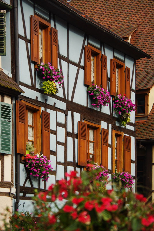 Facade à colombages - Kaysersberg