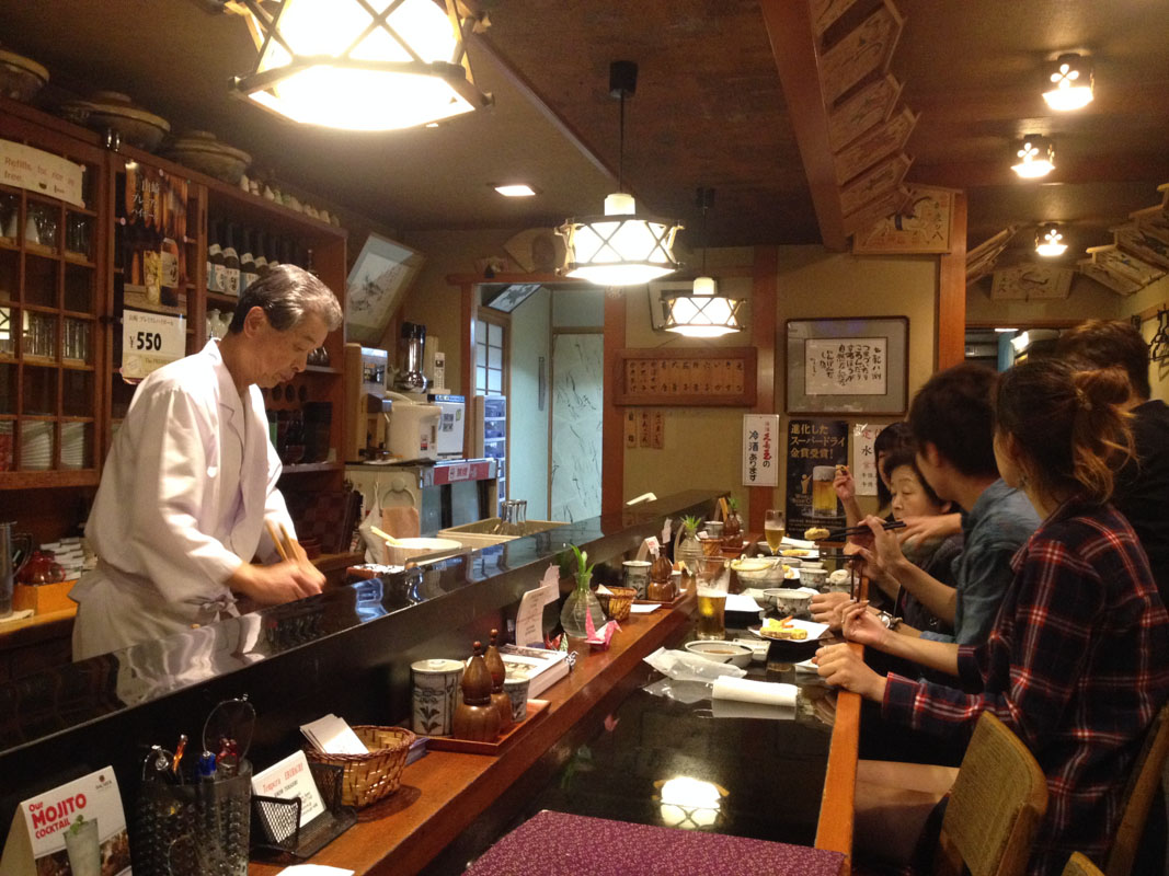 restaurant de tempura Ebihachi à Takayama