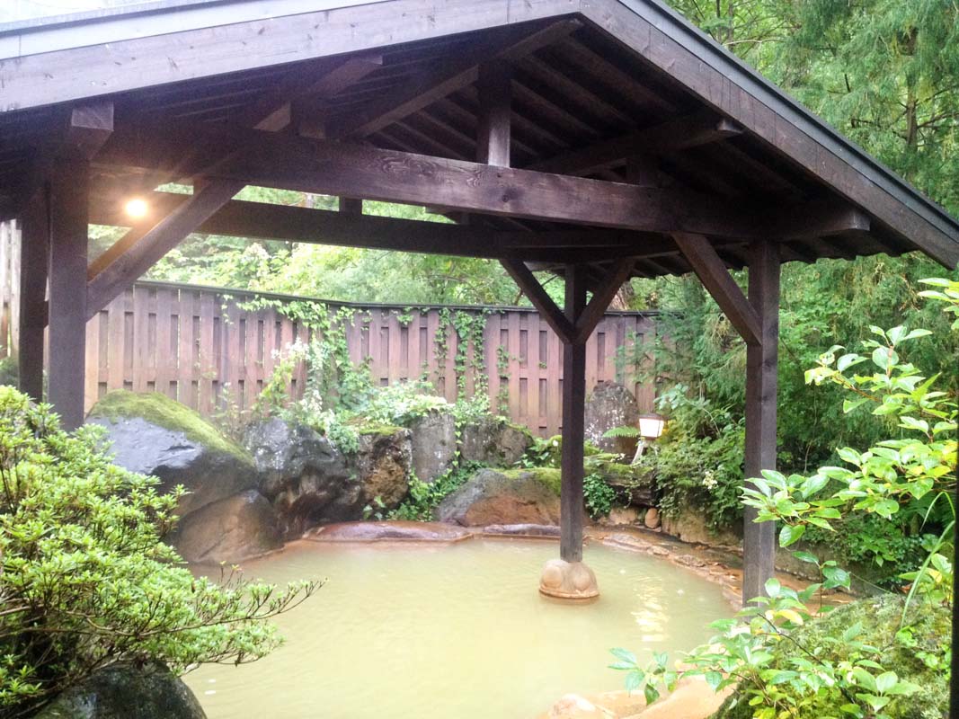 onsen traditionnel à Hirayu onsen