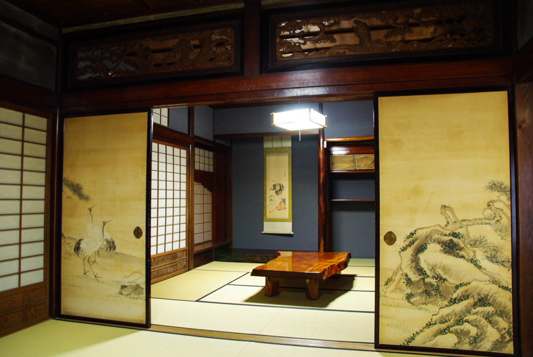 intérieur d'une maison tradionnelle japonaise