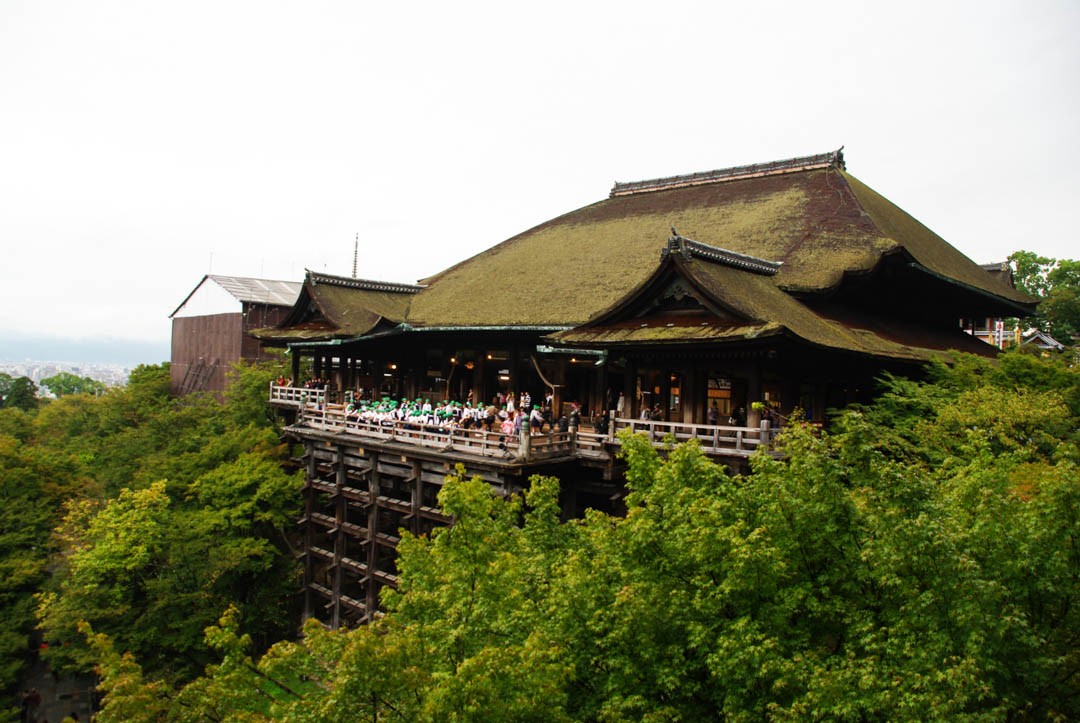 bâtiment principal du temple Kiyomizu Dera