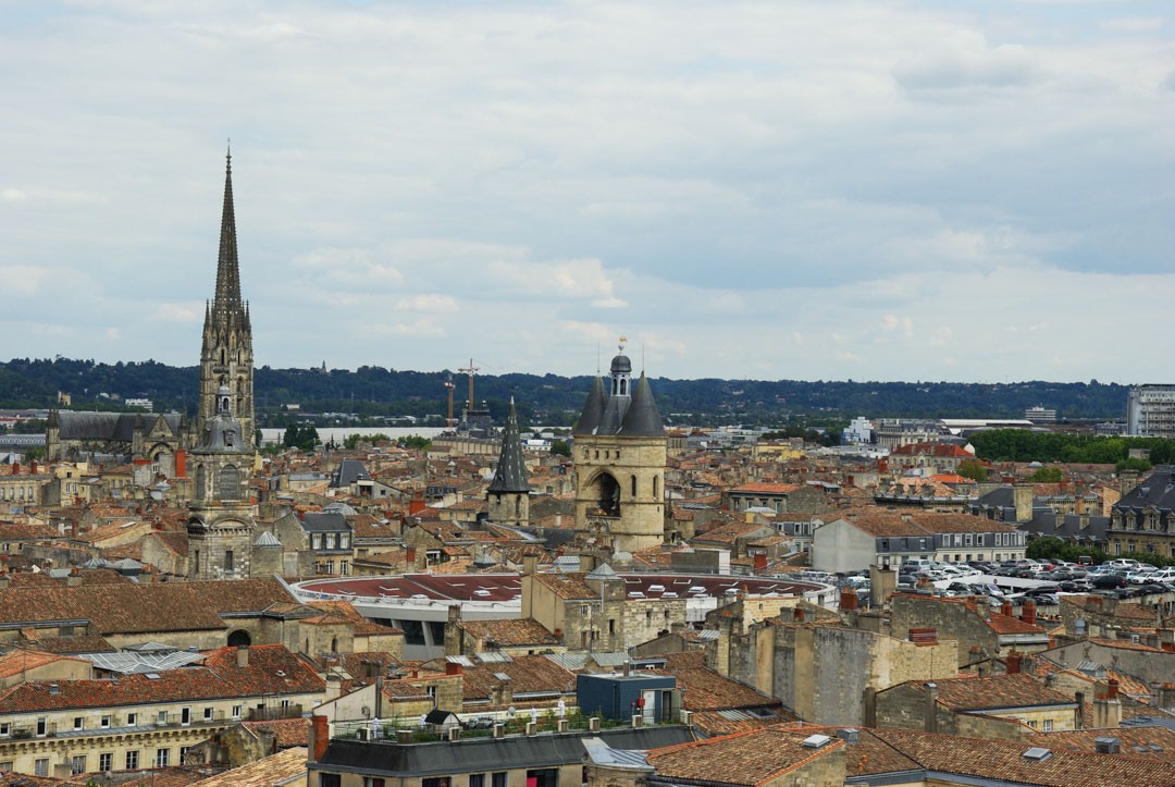 Panorama depuis la tour Pey Berland - Bordeaux